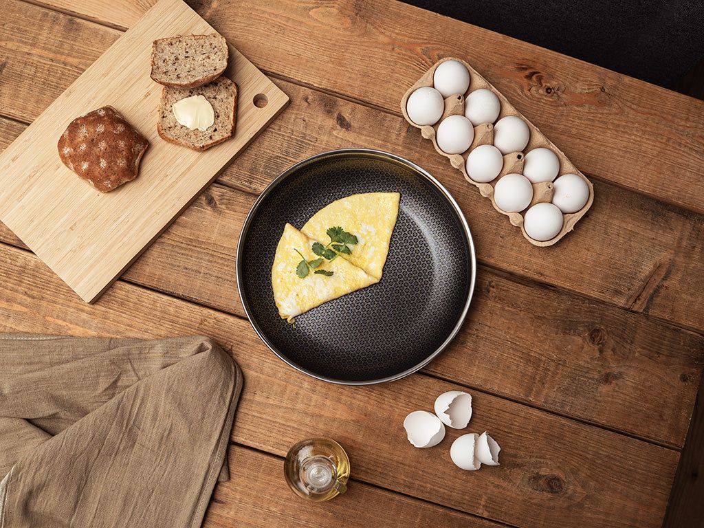 Bratpfanne mit abnehmbarem Griff, 24 cm Set