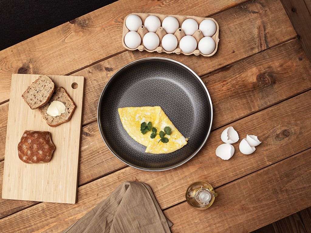 Bratpfanne mit abnehmbarem Griff, 28 cm Set